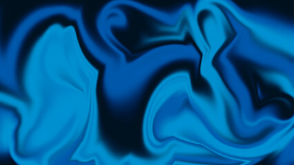 Wall Mural - dark navy and dark turquoise colors.blue liquify colorful abstract background wallpaper.
