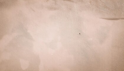 Poster - soft beige stucco wall with diagonal sunlight shadows and small imperfections, ideal for minimalist background and texture


