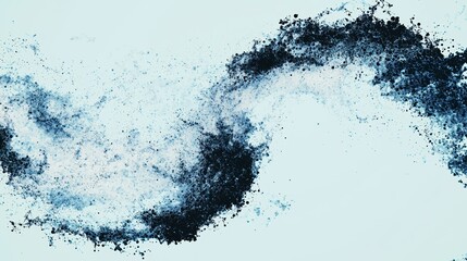 Poster - Abstract background featuring clean connection node and lines technology