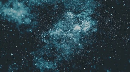 Poster - The abstract background of network technology is characterized by a datum connection mesh of tech and blue design, frequently utilized in computer wallpaper to portray cyberspace, science, and