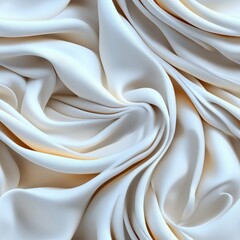 Poster - Seamless Soft white fabric textured surface with subtle patterns ideal for fashion and interior design applications