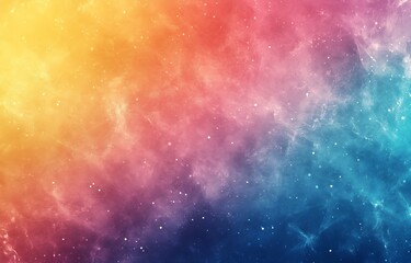 Poster - Vibrant abstract background with a blend of colors creating a dreamy and ethereal feel : Generative AI