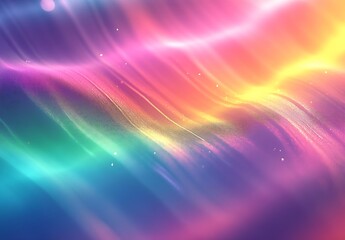 Leinwandbilder - Dynamic Color Flow of Pink and Blue Shades in Abstract Background : Generative AI