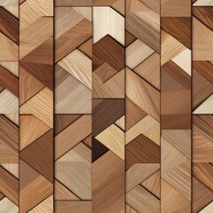 Poster - Seamless Close-up view of intricate wood texture showcasing natural patterns and grain for a rustic aesthetic appeal