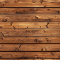 Poster - Seamless Rustic wooden wall featuring natural grain and texture ideal for backgrounds in photography and design projects