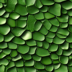 Poster - Seamless Lush green leaves displaying rich textures and beautiful shades under sunlight capturing the essence of nature