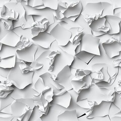 Poster - Seamless Smooth white paper background ideal for presentations, document design, and artistic projects with clean aesthetic