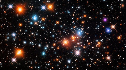 Wall Mural - celestial tapestry a myriad of stars in the cosmos
