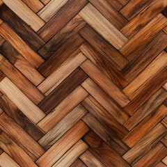 Poster - Seamless Beautifully crafted wood floor featuring rich textures and warm tones ideal for modern interiors and cozy spaces
