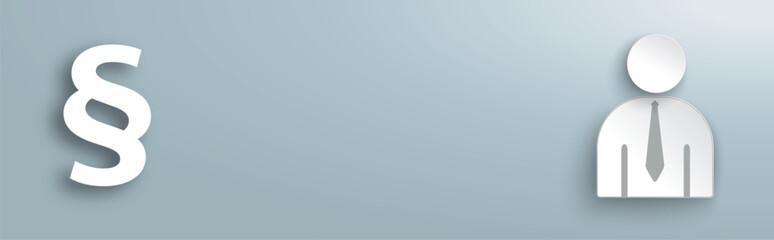 Wall Mural - Businessman Paragraph Header