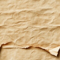Poster - Seamless An artistic representation of torn paper edges on a white surface creating a unique textural contrast and visual interest