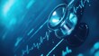 © lestari - Medical Stethoscope on EKG Monitor