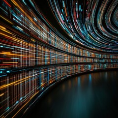 Poster - A smart library where books transform into digital projections.