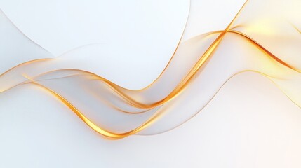 Poster - Crafting fluid gold curves minimalist design studio digital artwork modern workspace aesthetic perspective