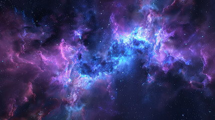Wall Mural - colorful space galaxy cloud nebula. starry night cosmos scene. an astronomical background wallpaper 