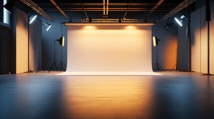 Poster - Well-equipped studio space designed for creative work, featuring modern tools and a spacious layout for inspiration