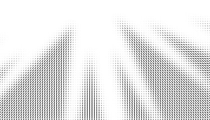 Poster - black and white abstract geometric pattern for smooth transition of stripes. for sporty background a