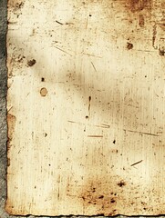 Aufkleber - Distressed wooden surface with aged textures and rustic charm detail