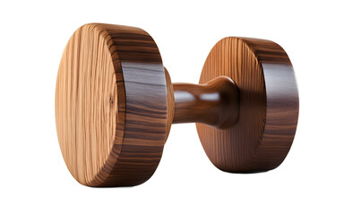 Aufkleber - A wooden mallet with a soft striking face, isolated on a empty plain background