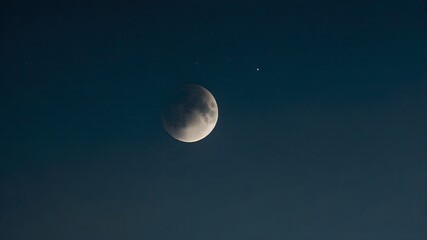 moon and clouds