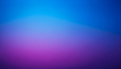 Poster - Blue and purple gradient creating abstract background design