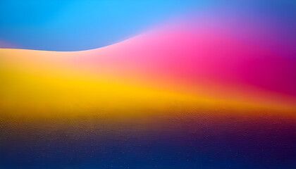 Poster - Colorful abstract background blending vibrant colors in a smooth gradient
