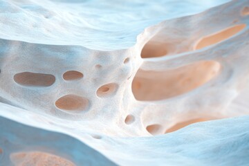 Poster - capture intricate 3d textures and patterns in abstract design showcasing depth contrast and form