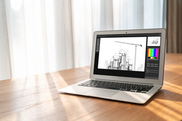 Poster - architectural design modish software application for architect business and professional designer