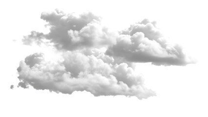 Wall Mural - white cloud isolated on white background.png