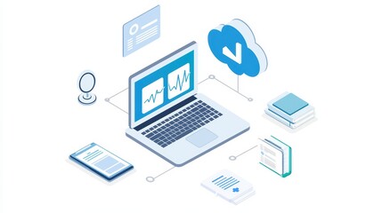 Poster - Innovative Digital Healthcare Network with Cloud-Based Solutions and Medical Data Management