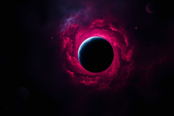 Wall Mural - cosmic dawn: the awakening of celestial bodies