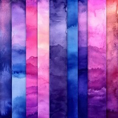 Poster - watercolor abstract textures: an assortment of watercolor washes in a spectrum of vibrant hues, prov