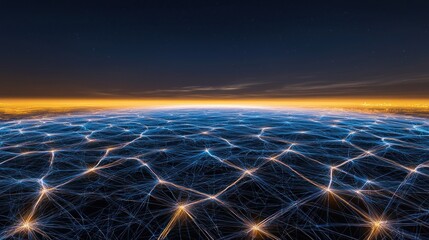 Poster - Global Network: A Digital Dawn