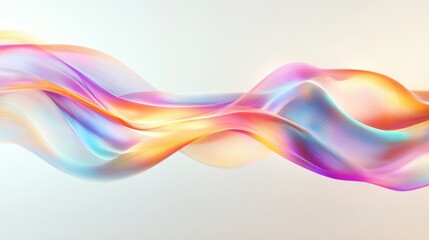 Poster - An abstract design featuring swirling purple particles creating a magical visual effect.