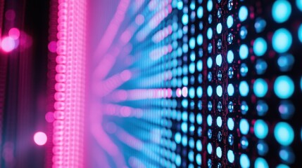 Aufkleber - An abstract digital background featuring glowing circuits and interconnected lines, symbolizing advanced technology and connectivity.