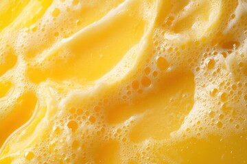 Poster - Golden beer foam creates a bubbly, textured background, perfect for beverage or brewing-related projects