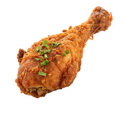 Wall Mural - Fried Chicken Leg PNG Image - Isolated Background