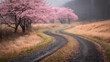 © 자인 김 - rural cherry blossom path