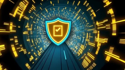 Poster - Cybersecurity: Data Protection in a Digital Tunnel