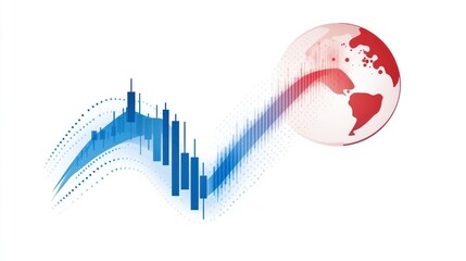 Poster - Global Market Trend Chart