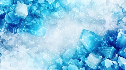 Poster - A high-resolution quartz texture with sparkling crystals and translucent layers, showcasing the beauty of natural mineral formations.