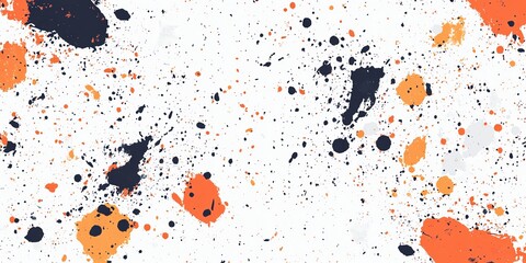 Poster - Colorful Paint Splatter Pattern Creating an Abstract Art Background