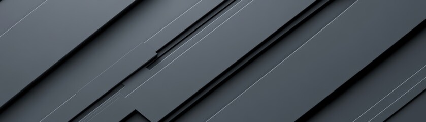 Poster - Elegant muted gray background in black and white featuring a soft texture for a minimalistic and modern appearance