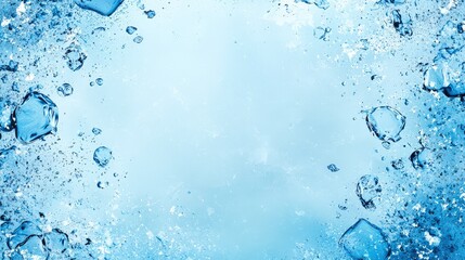 Poster - A textured mirror background with barely-there reflections, emphasizing a minimalist and artistic visual appeal.