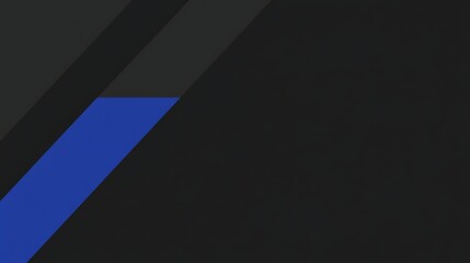 Poster - Abstract Diagonal Stripes Dark Blue Gray Design