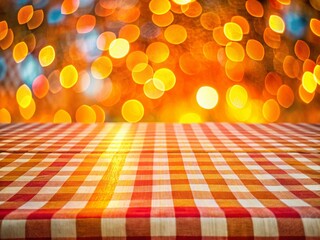 Poster - Elegant Buffalo Check Pattern Abstract Background - Long Exposure Photography