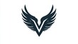 © lestari - Abstract wings logo, letter V graphic design, use in branding or advertising