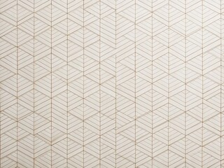 Poster - Fashion Background: Lined Paper Texture with Subtle Geometric Pattern