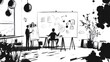 © Zaenatulumma - Creative brainstorming session, advertising agency at work, innovative design exploration