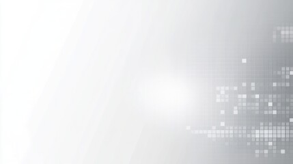Poster - Abstract Gray Pixelated Background